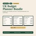 UK Budget Planner Bundle